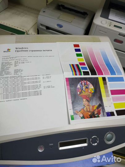 Цветной лазерный принтер epson aculaser c1100