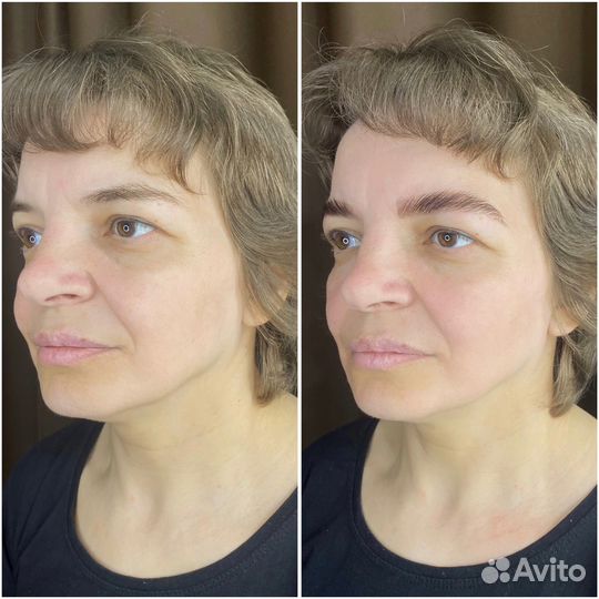 Модель на брови