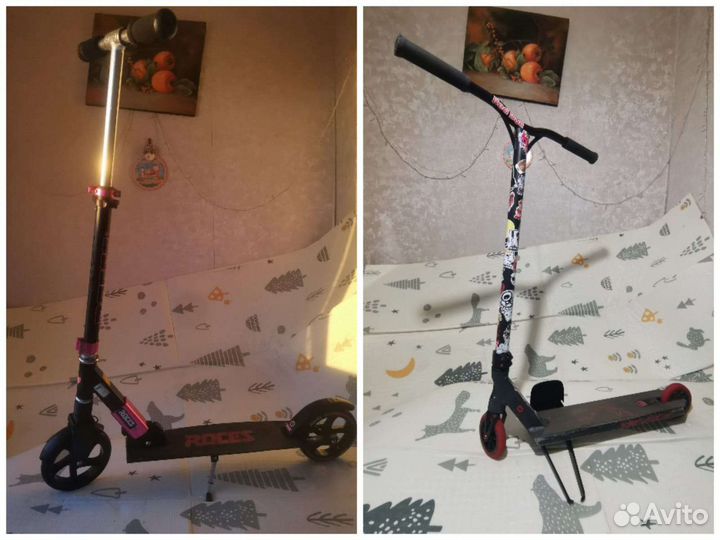 Самокат и беговел