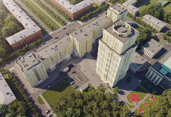 2-к. квартира, 62,4 м², 2/10 эт.