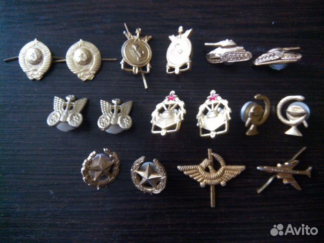 Петличные знаки СССР