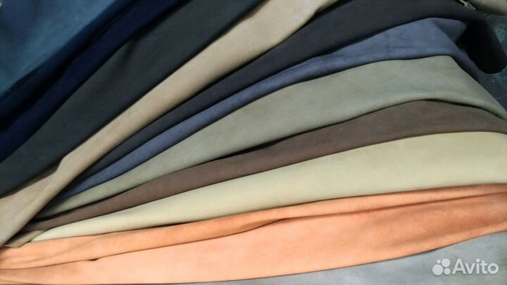 Замша в спб и кожа, овчина, все цвета