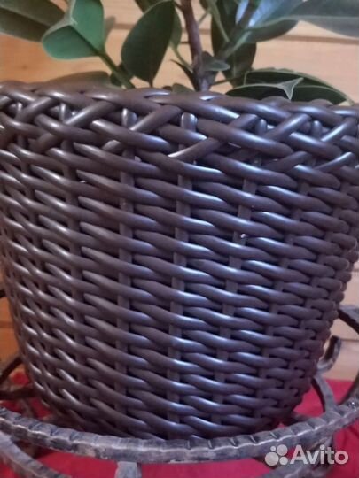 Пленные горшки, корзины из полимерной лозы 12 л