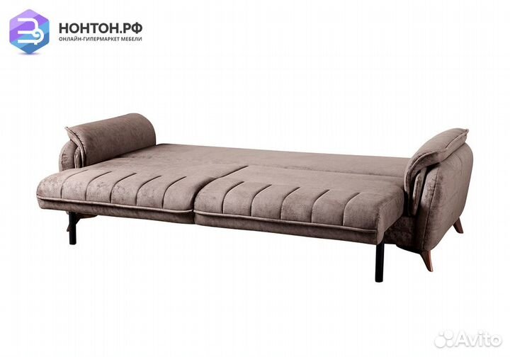 Диван тик-так Дорис коричневый