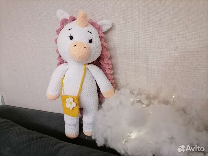 Вязаный Единорожка