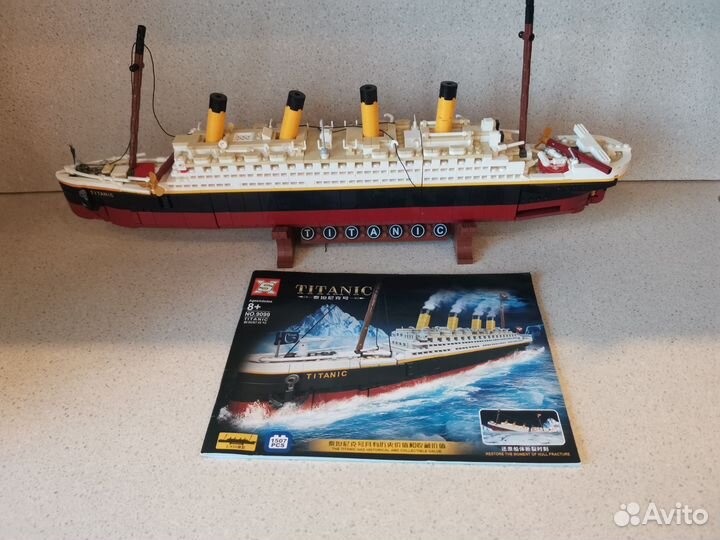 Конструктор Титаник аналог lego