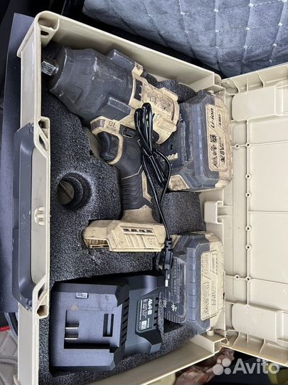 Гайковерт feng bao 1200 полный комплект