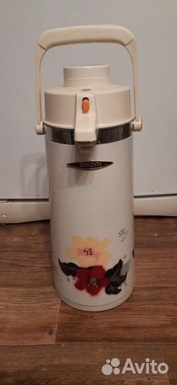 Термос времен СССР с стеклянной колбой