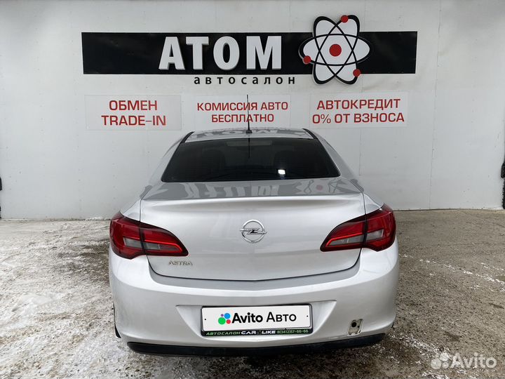 Opel Astra 1.6 МТ, 2012, 133 500 км