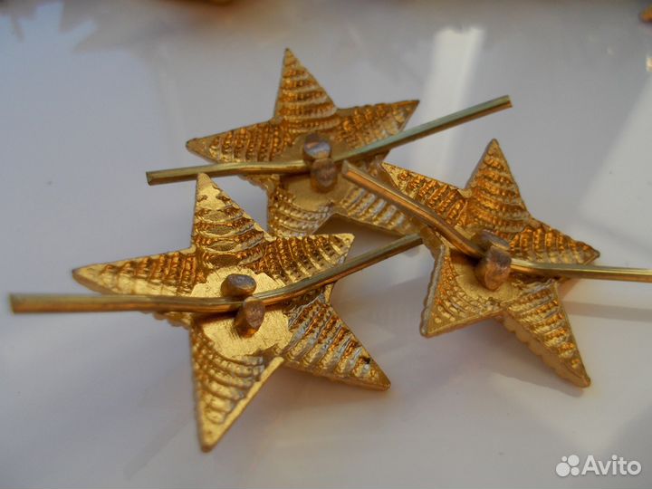 Звёздочки на погоны времен СССР. Новые