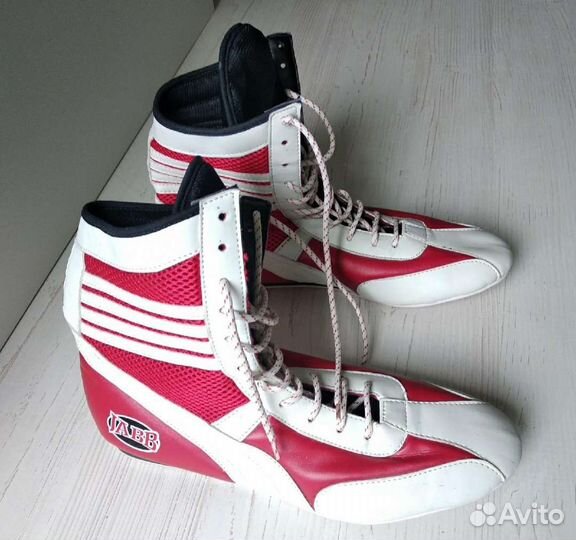 Боксерки Jabb (42) красный / белый