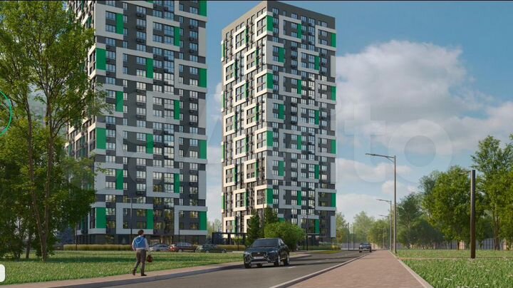 2-к. квартира, 41,7 м², 14/26 эт.