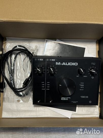 Звуковая карта M-Audio air 192/6