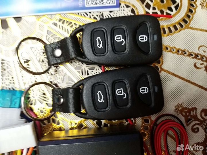 Центральный замок, сигнализация