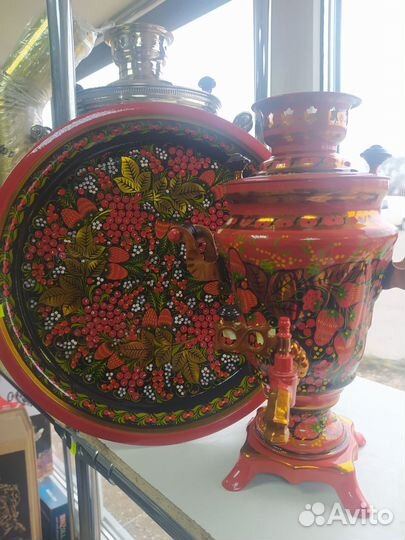 Самовар электрический расписной