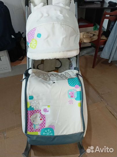 Санки коляска nika 7 2