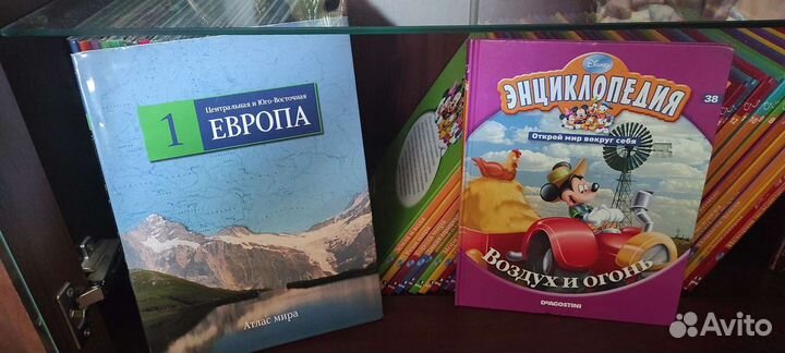 Детские книги: энциклопедия и атлас