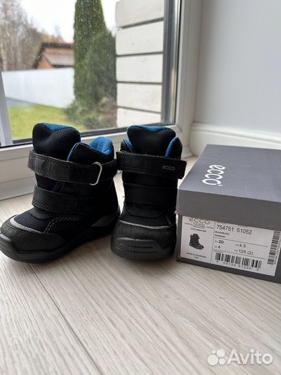 Ботинки ecco зимние 20