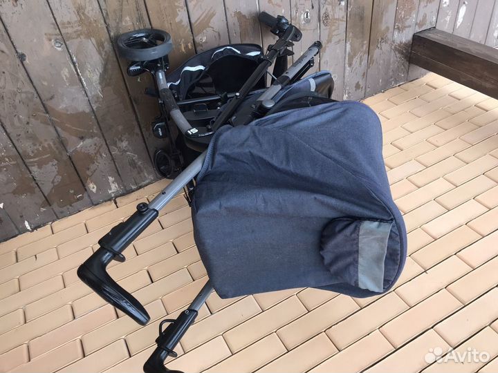 Прогулочная коляска peg perego si blue denim