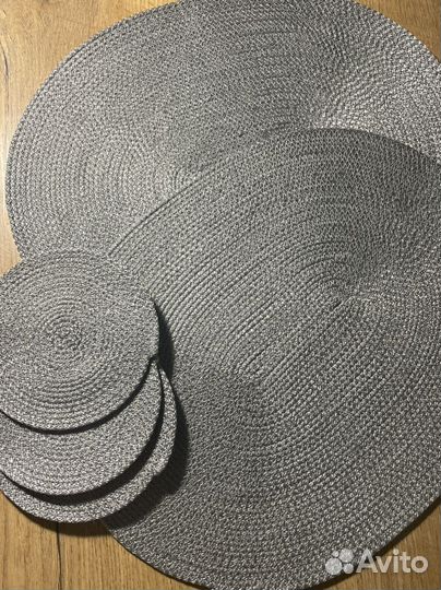 Салфетки сервировочные, корзинки для хранения