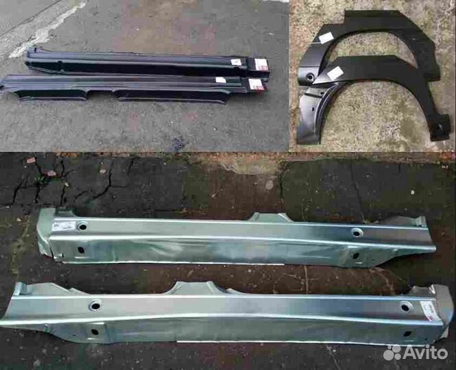 Порог кузова лев 4дв honda jazz (03/2002)