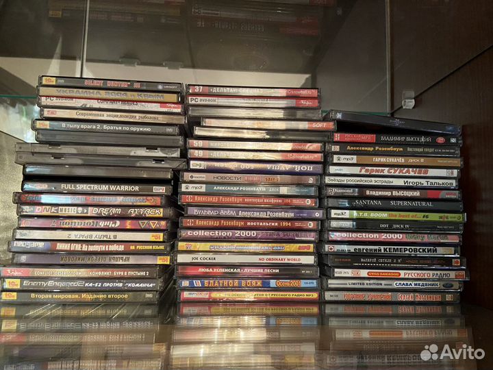 Продам диски с играми и музыкой