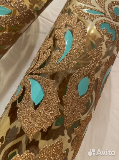 Напольная расписная ваза 50 см