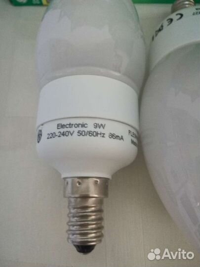 Энергосберегающие лампы GE, e14, теплый свет