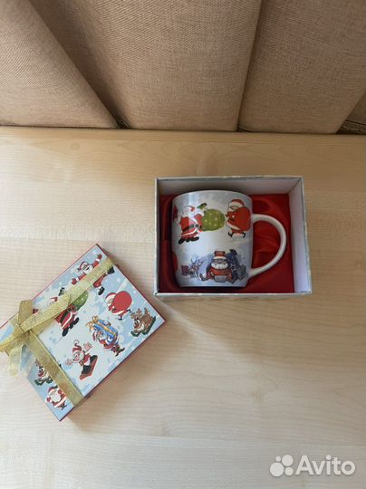 Новогодняя подарочная кружка