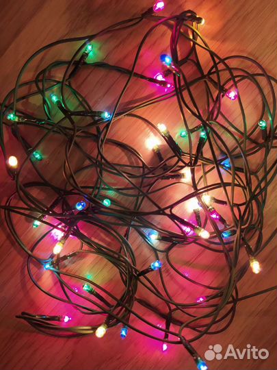 Гирлянда 50 ламп