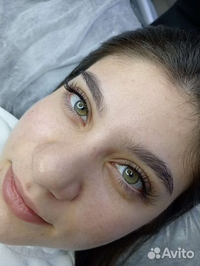 Наращивание ресниц на дому