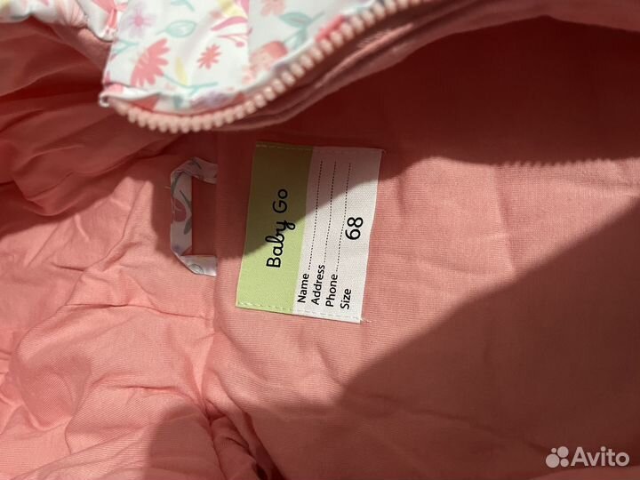 Комбинезон новый для девочки размер 68