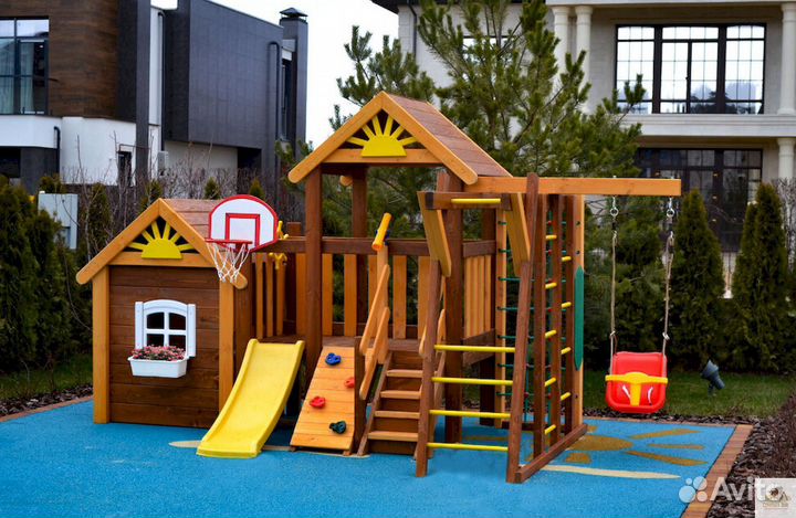 Детская площадка с гарантией 1 год