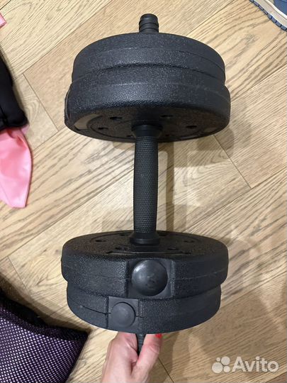 Гантели разборные