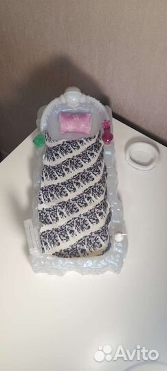 Кровать для кукол монстер хай