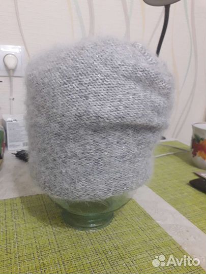 Шапка женская вязаная