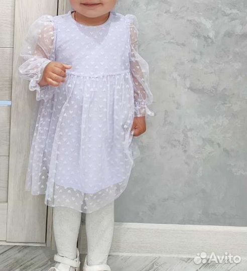 Платье для девочки 86