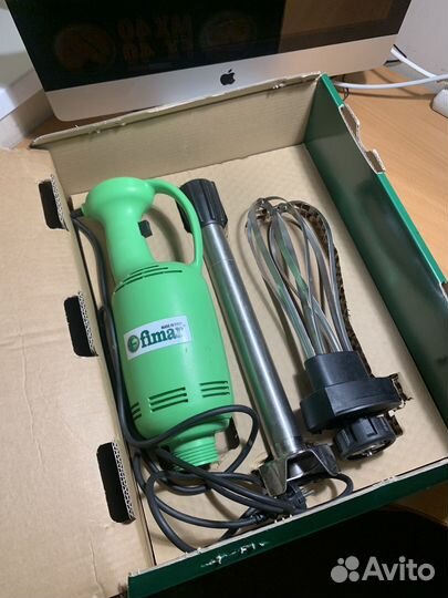 Ручной миксер fimar mx/40 2 в 1