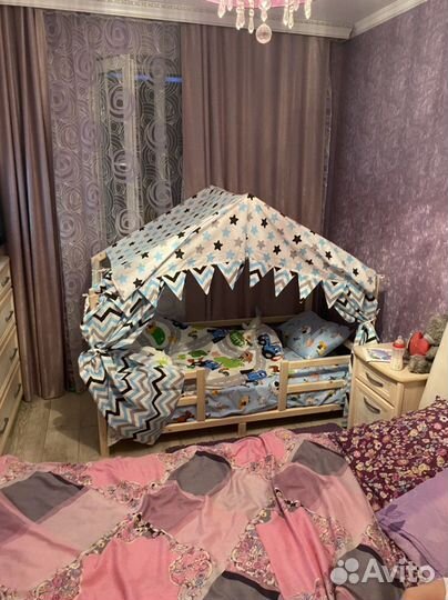 Детская кровать 160 на 80 с матрасом