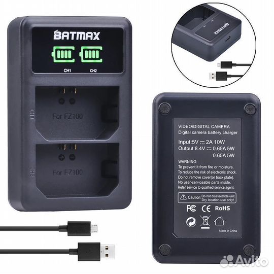 Комплект 2 акб 2280 mAh для Sony A7 m4 m3