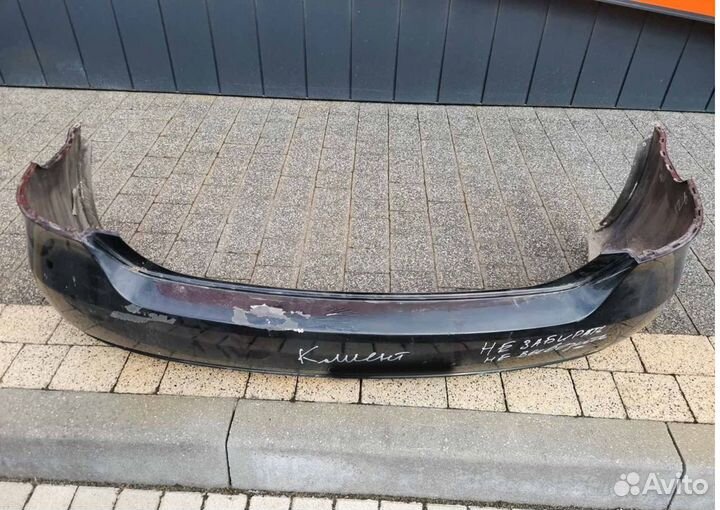 Бампер задний Polo седан 2014 дорестайл