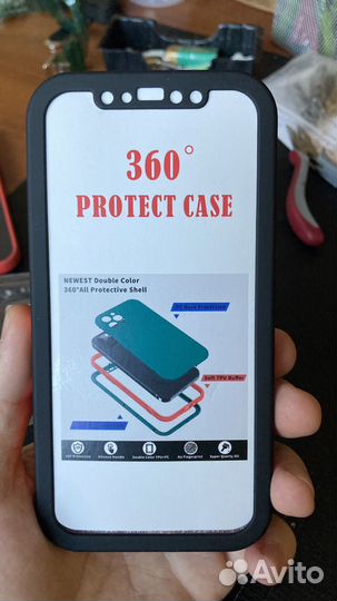 Бампер чехол на iPhone 12 pro