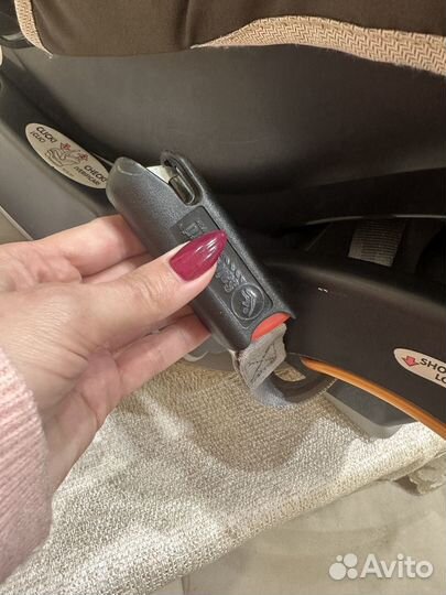 Детское автокресло от 0 с isofix Chicco