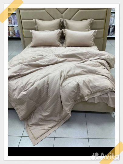Постельное белье сатин евро