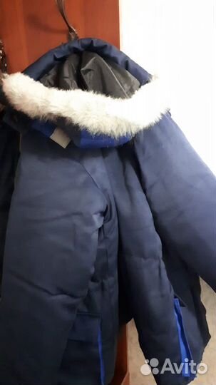 Новая куртка зимняя мужская рабочая с капюшоном