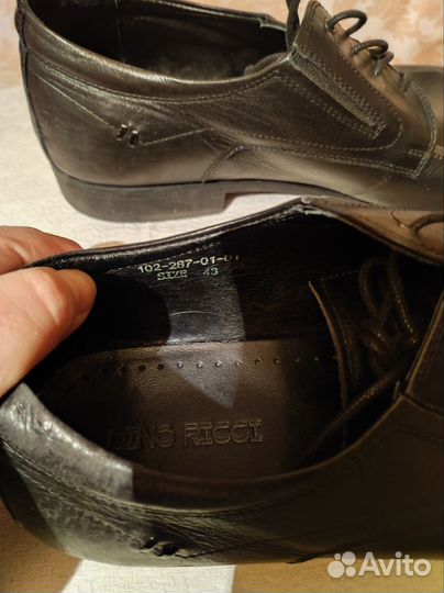 Туфли мужские 43 размер натуральная кожа