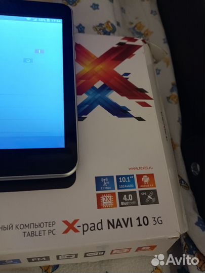 Планшетный компьютер Texеt navi 10 3g