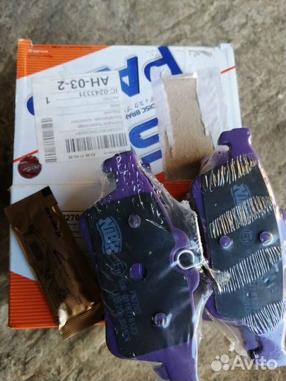 Задние тормозные колодки nibk PN 2702