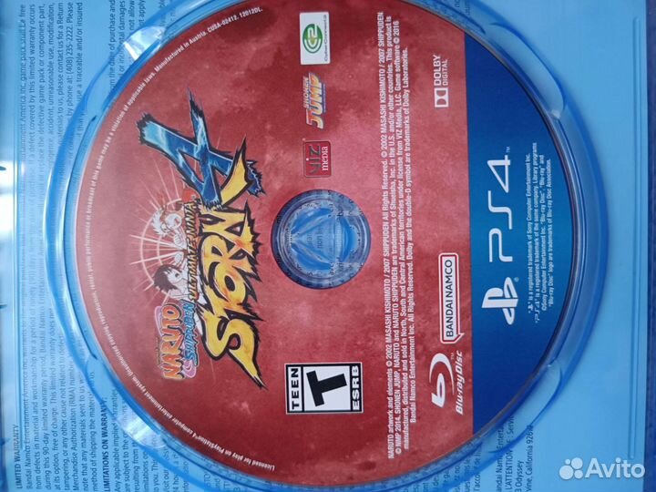 Ps4 Naruto Shippuden ultimate ninja storm 4