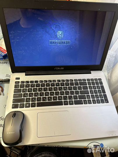 Ноут для танков, WOT, asus core I7 4510u/6gb